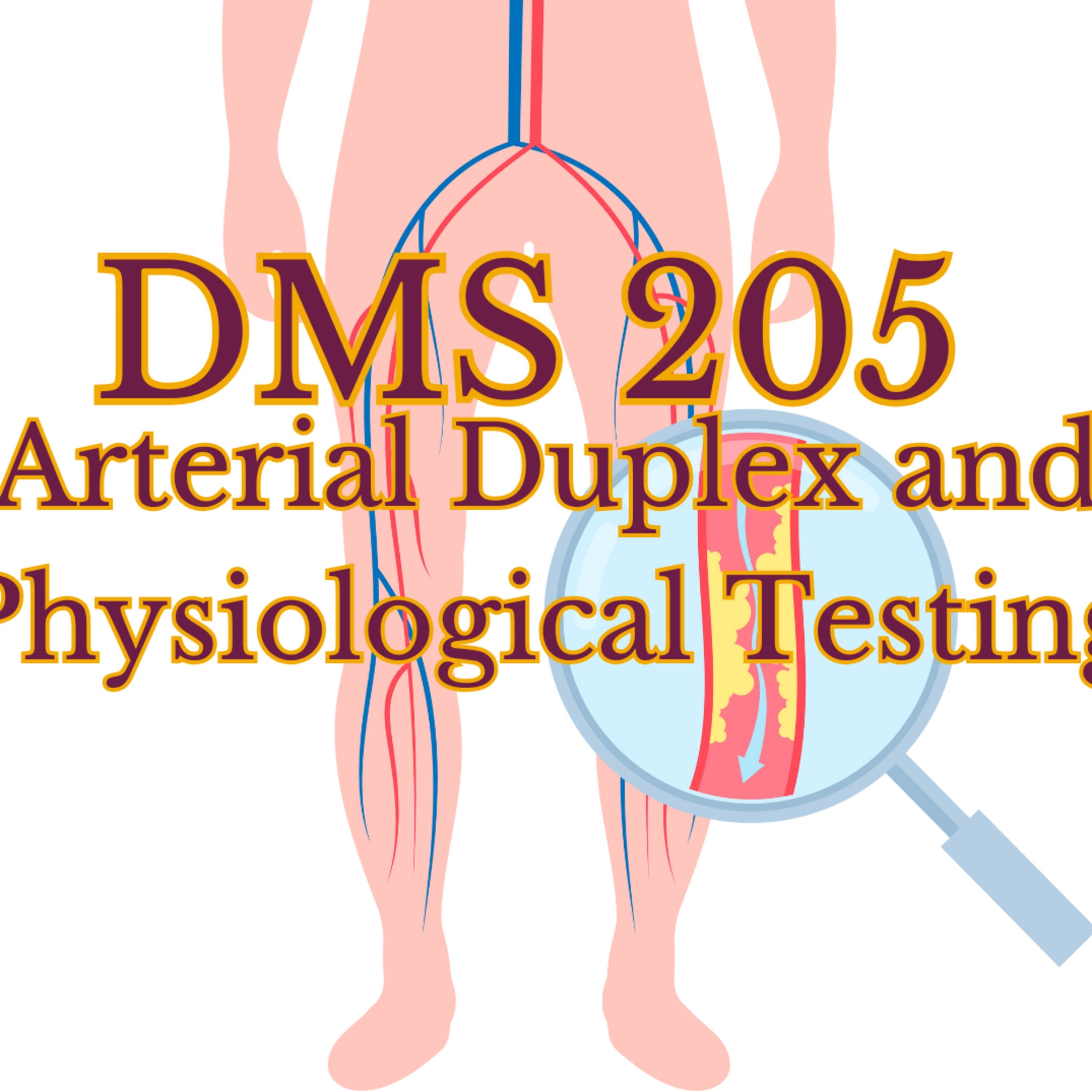 JC VSON DMS 205: Arterial Duplex & Physiological Testing
